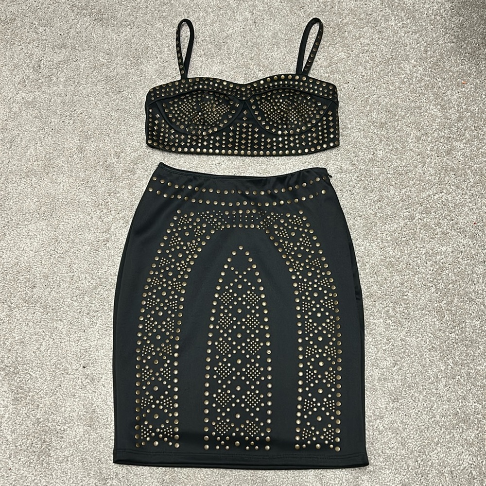 Hot Miami Styles 2 piece skirt
